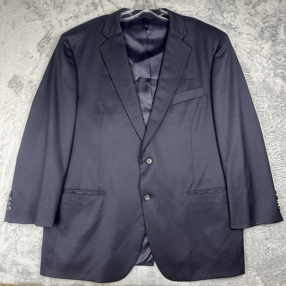 Brooks Brothers 1818 Madison Estrato Togna Wool Blazer Men's 46R Sport Coat Navy - Picture 1 of 15
